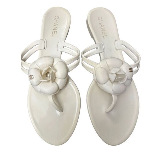 Chanel Camilla Jelly Sandals EU40, US 9.5 - Picture 1 of 7